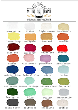 New Milk Paint packaging